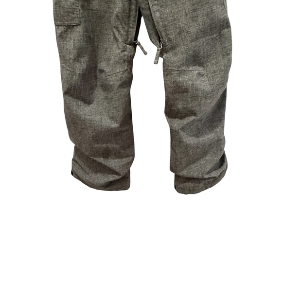 Burton Dryride Snow Pants Boys Exile Ski Snowboard Gray Cargo Winter xl size 18 - Picture 4 of 11